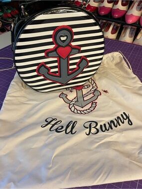 NWT Anchor Purse by Hell Bunny